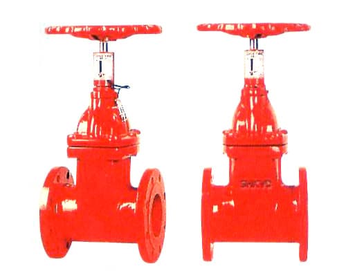2016 hot sale Underground resilient seated gate valves used for fire fight